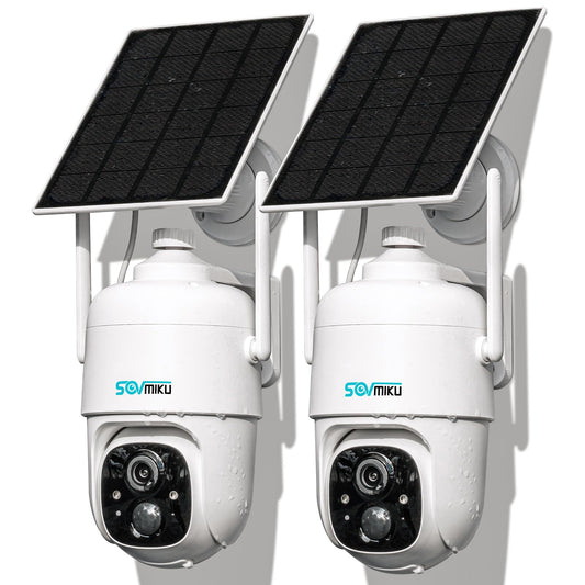 2K Solar Outdoor Security Camera